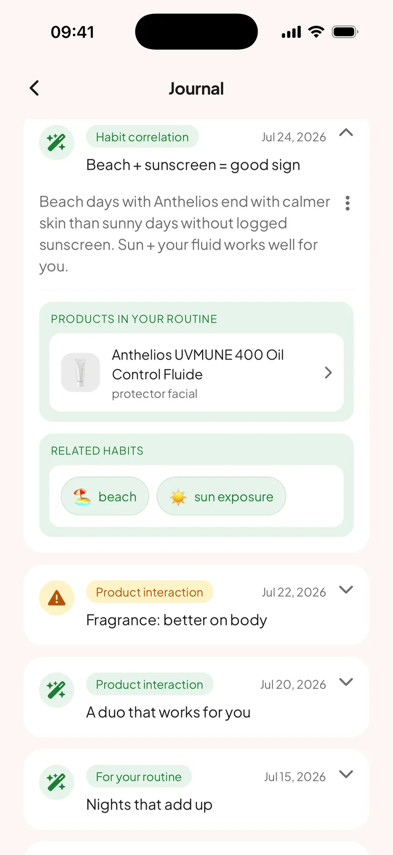Journal with AI insights and hypotheses